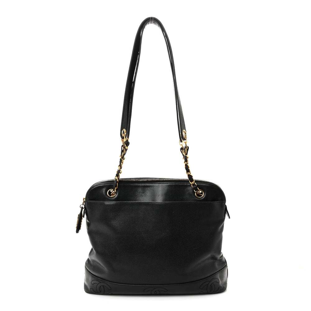 Chanel Caviar Triple Cc Shoulder Bag #238604C17B